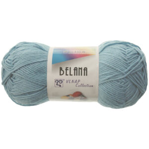 Belana ett enfärgat bomullsgarn
