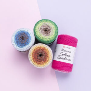 Macrame cotton spectrum